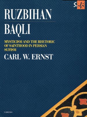 cover image of Ruzbihan Baqli
